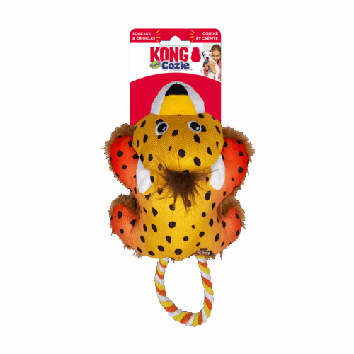 KONG Cozie Tuggz Cheetah Sm/Md
