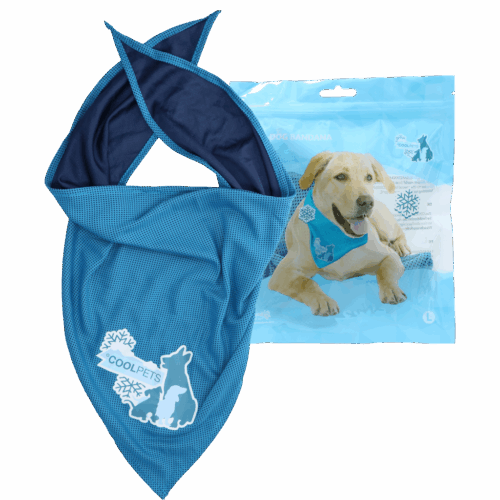 CoolPets Cooling Bandana 60x60cm L