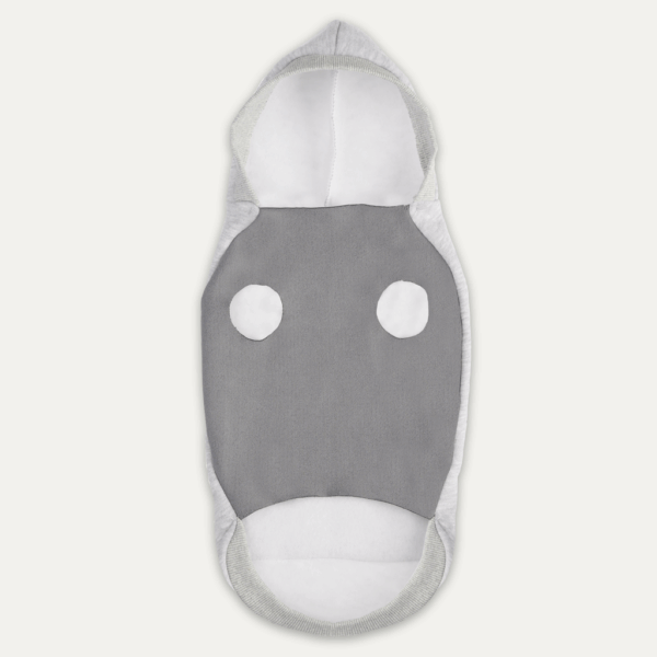 288680 Gooeez Kangaroo Fleece Hoodie 2XS Heather Grey/Grey