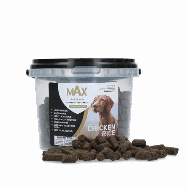 288717 Max Adult kip/rijst geperst