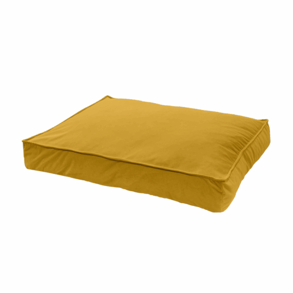Madison Velours Lounge Cushion Geel L