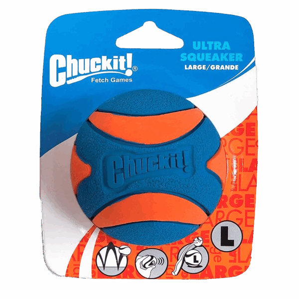 288866 Chuckit Ultra Squeaker Ball L 9 cm 1 pcs.