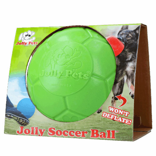 288882 Jolly Soccer Ball 20cm Appel Groen