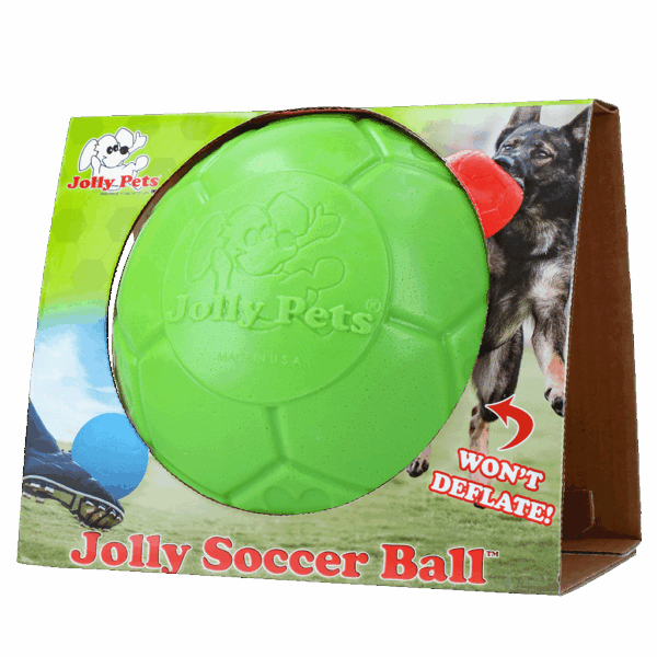 288882 Jolly Soccer Ball 20cm Appel Groen