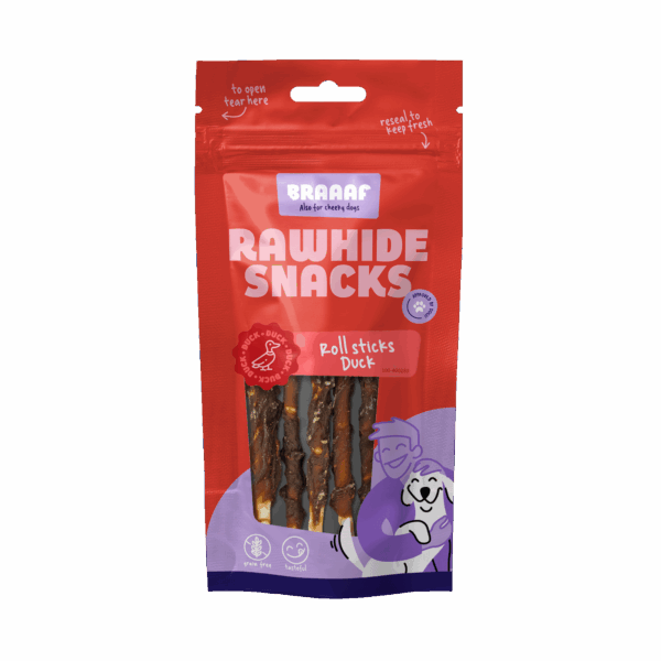 289048 Braaaf Roll sticks eend 12 cm