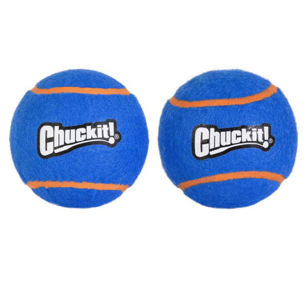 289165 Chuckit Squeaker tennis ball sm 2pk