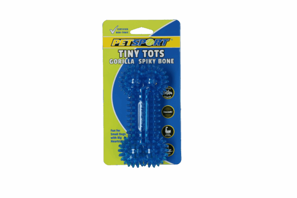 289270 Tiny Tots Gorilla Spiky Bone Asst.