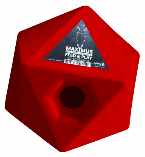 Maximus Feed & Play rood