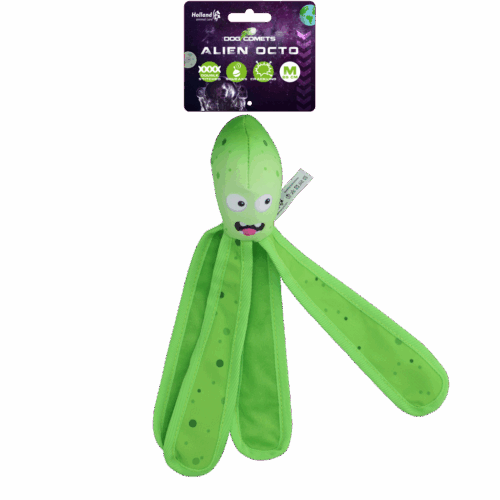 Dog Comets Alien Octo Green M