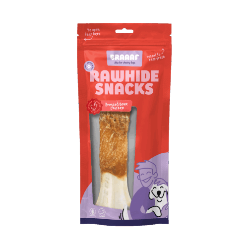 Braaaf Pressed Chicken Bones 12.5 cm (2 pcs)