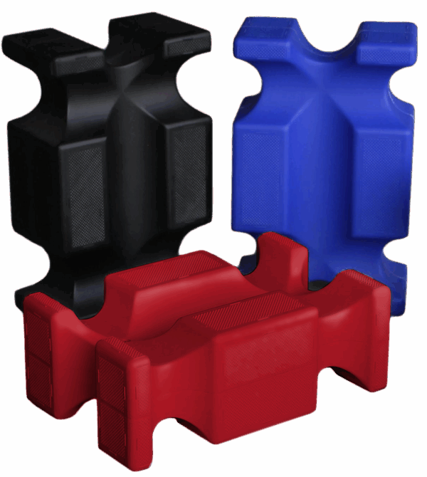 289634 Hindernisblok Kunststof ROOD