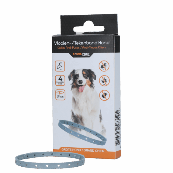 Knock Pest vlooien-/tekenband 59cm Hond NL+FR