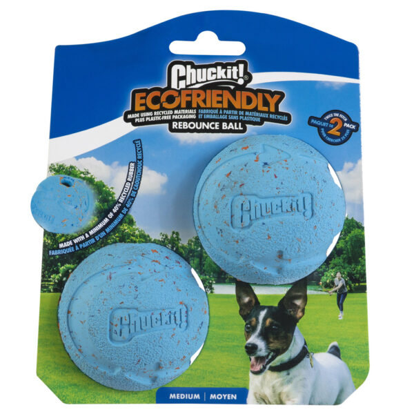 Chuckit Rebounce Fetch Ball M, 2 Pack
