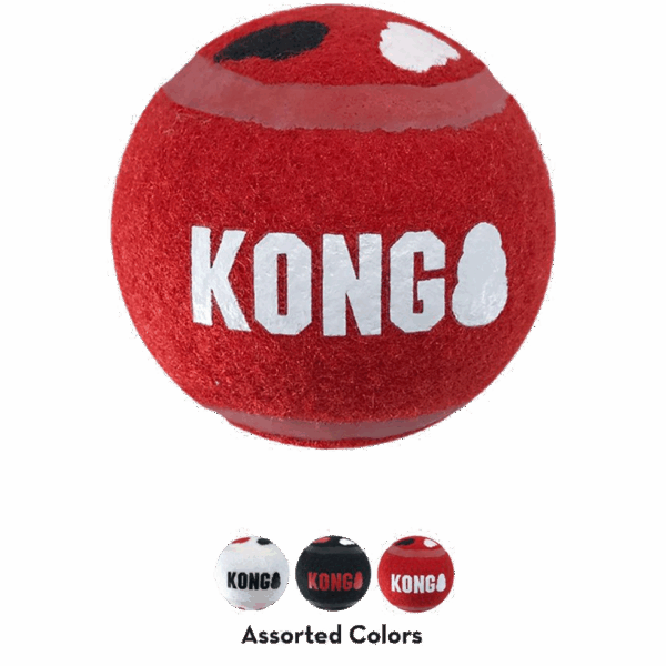 289869 KONG Signature Sport Balls 3-pk S
