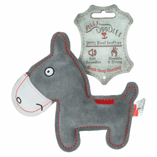 289998 Doggy Doodles Donkey donkergrijs