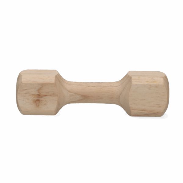 290063 Pawise Wooden retrieving dumbbell s-17