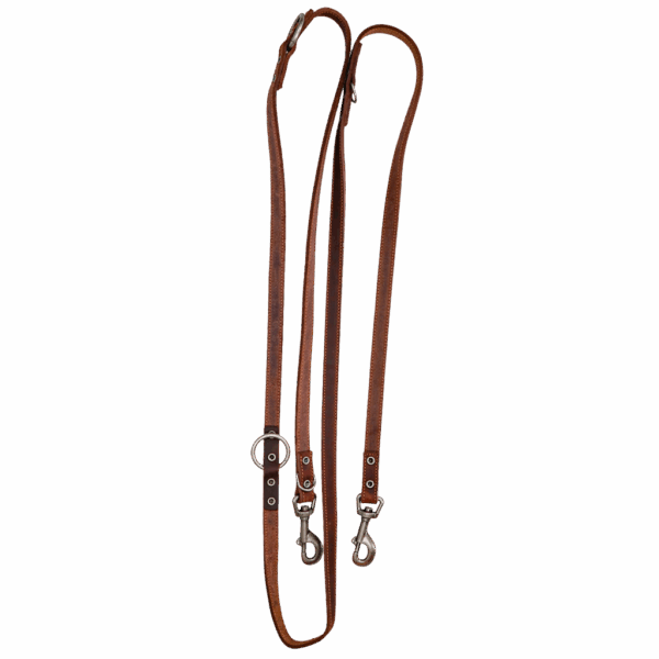 290186 Spotted! Pro Leren Trainingslijn Bruin 2x250cm