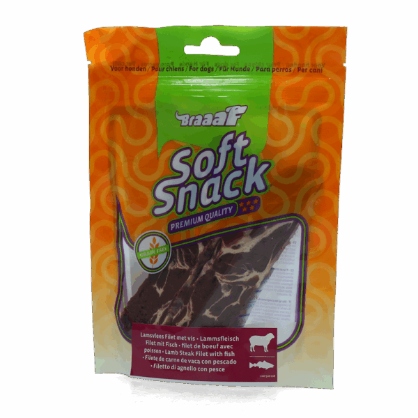 Braaaf Beef Steak Filet with fish 12 cm