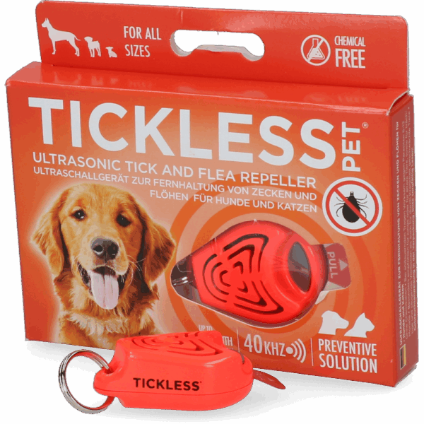 290467 Tickless Pet Roze minimaal 6 maanden bescherming