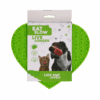 Eat Slow Live Longer Lick Mat Lovely Green