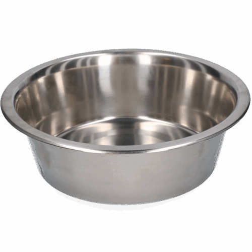 290792 Voer of drinkbak RVS 4,00ltr Ø 28cm