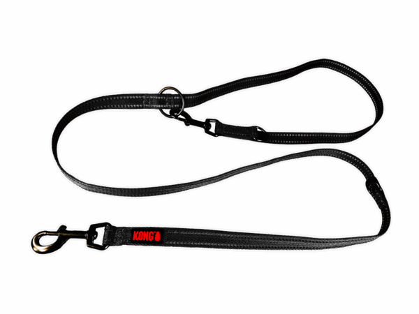 290894 KONG Adjustable leash L Black