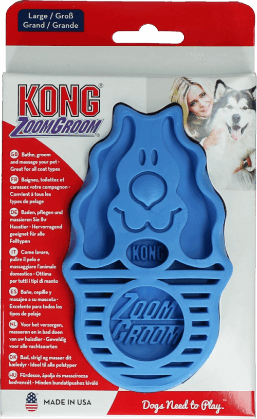 290946 KONG ZoomGroom Boysenberry Large