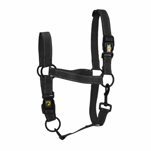 Excellent Horse Premium Halster M Pony Zwart