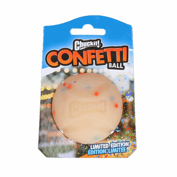 291319 Chuckit Confetti Ball MD 1pk
