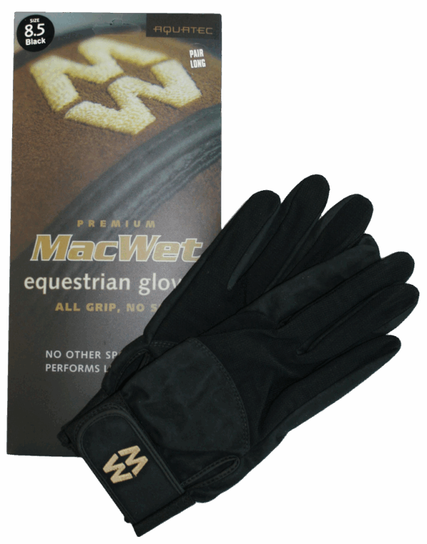 Rijhandschoen Micro Mesh Wit 9