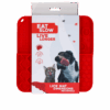291454 Eat Slow Live Longer Lick Mat Dimensions Rectangle Red