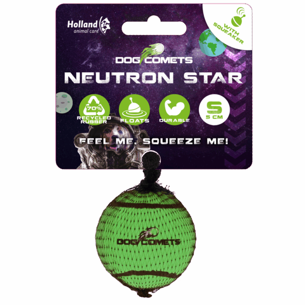 291485 Dog comets Neutron Star Tennisbal met pieper S Groen 1st
