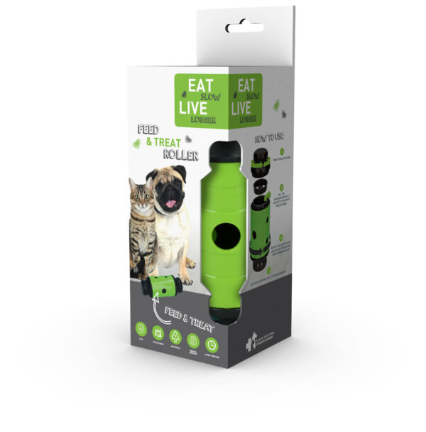 297334 Eat Slow Live Longer Feed and Treat L Groen