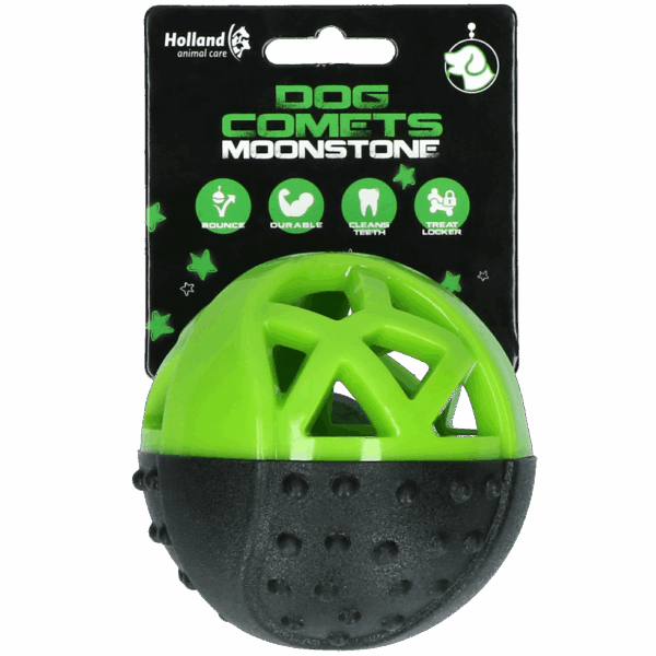 Dog Comets Moonstone Traktatiebal rond groen