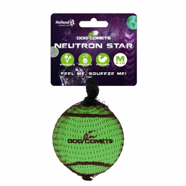 297443 Dog comets Neutron Star Tennisbal met pieper M Groen 1st