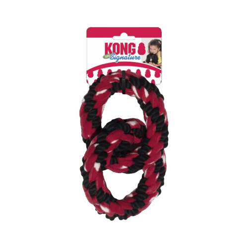 297500 KONG Signature Rope Double Ring Tug