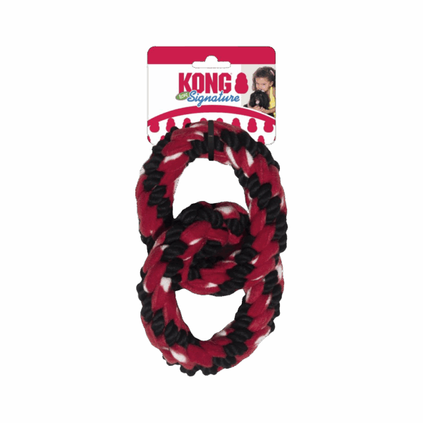 297500 KONG Signature Rope Double Ring Tug
