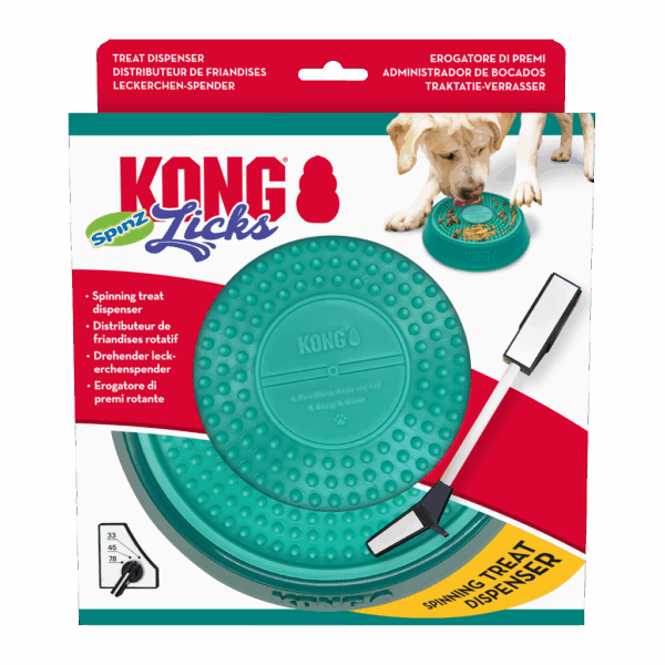 KONG Licks Spinz Lg