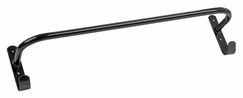 297852 Dekenhouder metaal (gepoedercoat) zwart