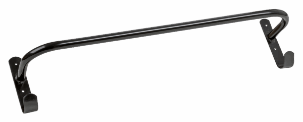 297852 Dekenhouder metaal (gepoedercoat) zwart