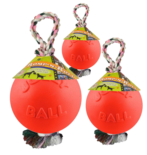 297990 Jolly Ball Romp-n-Roll 20 cm Oranje (Vanillegeur)