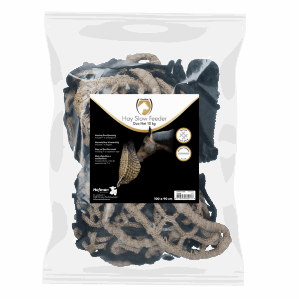 298416 Hay Slowfeeder net 10 kg (5 mm dik, maaswijdte 60/45 mm)