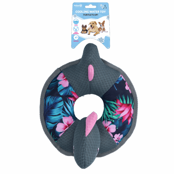 298443 CoolPets Ring o' Sharky (Flamingo)
