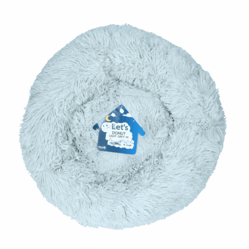 298520 Let's Sleep Donut 50 cm Lichtgrijs