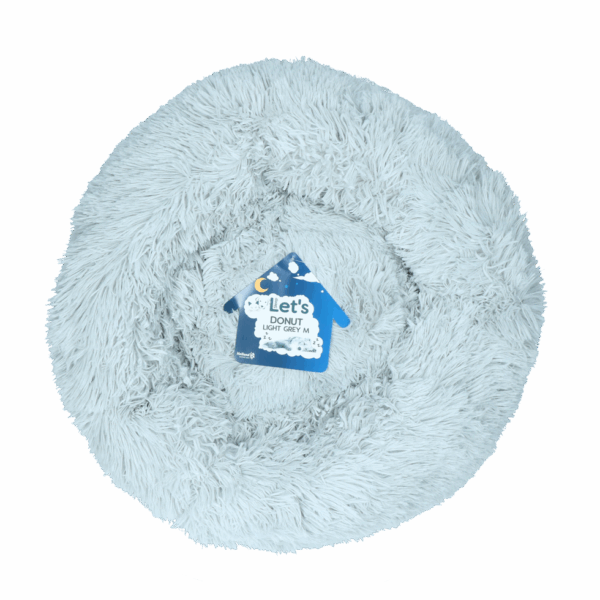 298520 Let's Sleep Donut 50 cm Lichtgrijs
