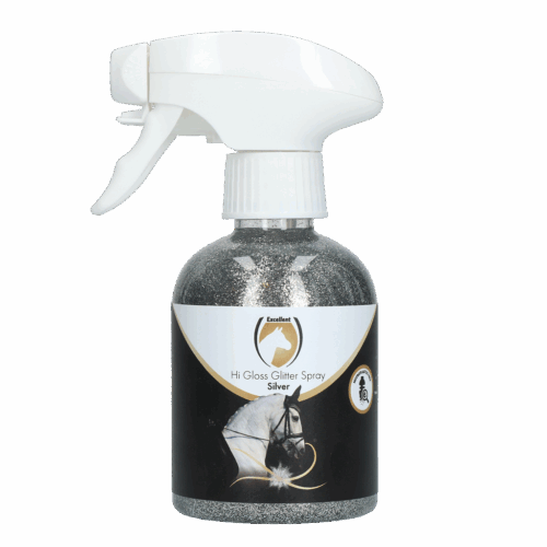 Excellent Horse Hi Gloss Glitter Spray Silver 250 ml