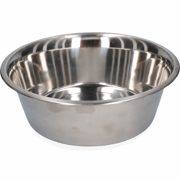 298722 Voer of drinkbak RVS 6,00ltr Ø 34cm