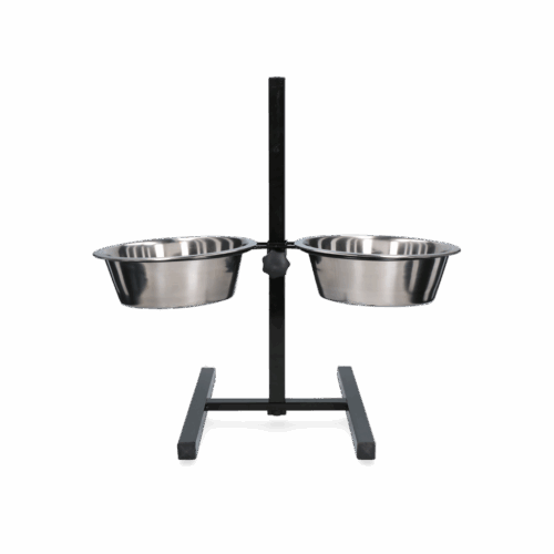 298796 Voer en drinkbak RVS T-standaard 2,80ltr Ø 25cm