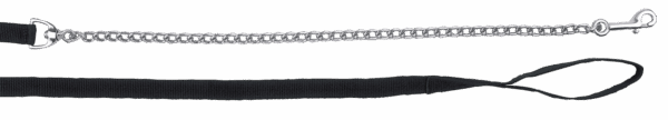 298804 Geleidelijn met ketting zwart 250cm