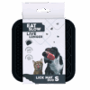 298911 Eat Slow Live Longer Lick Mat Duo S Grey